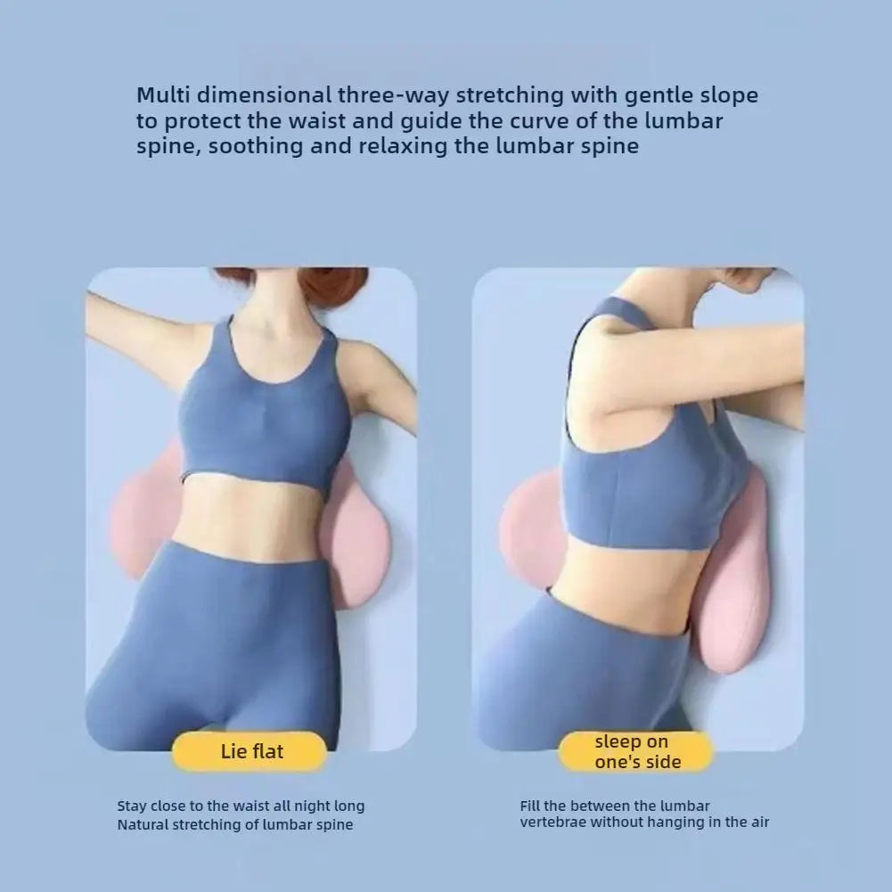 OrthoRest™ – Ergonomic Memory Foam Lumbar Sleep Cushion