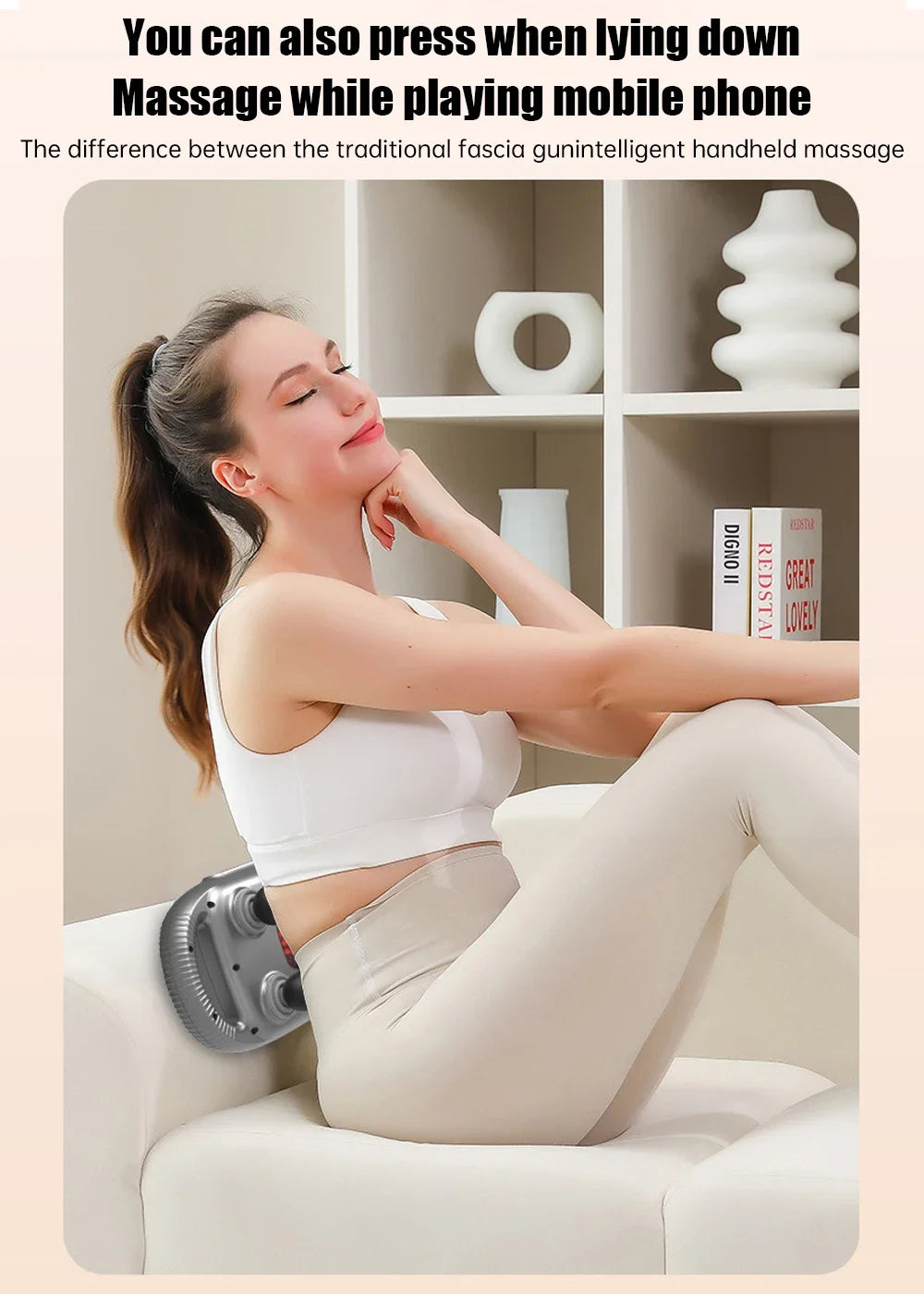 PowerFascia™ 6-Head Deep Tissue Massage Gun