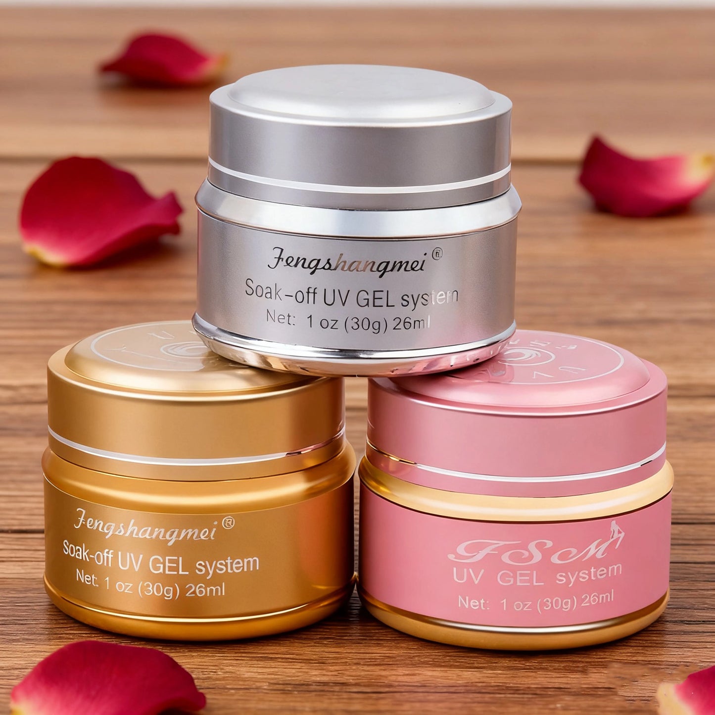 LuxeGel™ – Premium Soak-Off UV Gel System