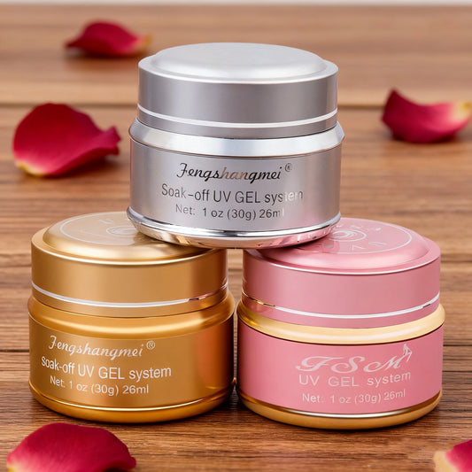 LuxeGel™ – Premium Soak-Off UV Gel System
